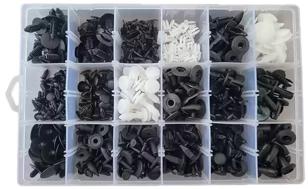 Verkleidungsclips-Sortiment Ford – 415-teilig