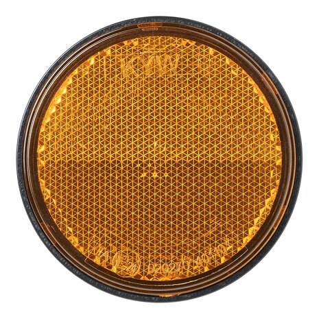Reflektor orange 60 mm mit 5-Schraube x10 Stuck