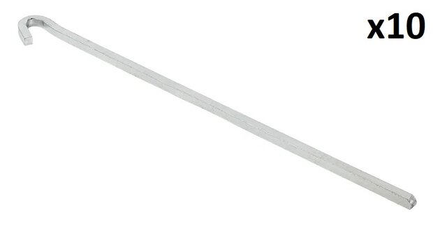 Felshering 30cm Metall Quadrat x10 stuck