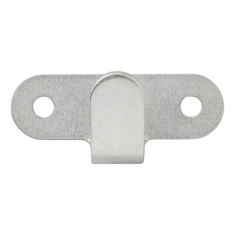 Seilhaken aus Metall 65x27 mm gebogen x10 Stuck