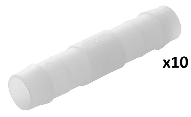 Schlauchtulle gerade 12 mm x10 Stuck