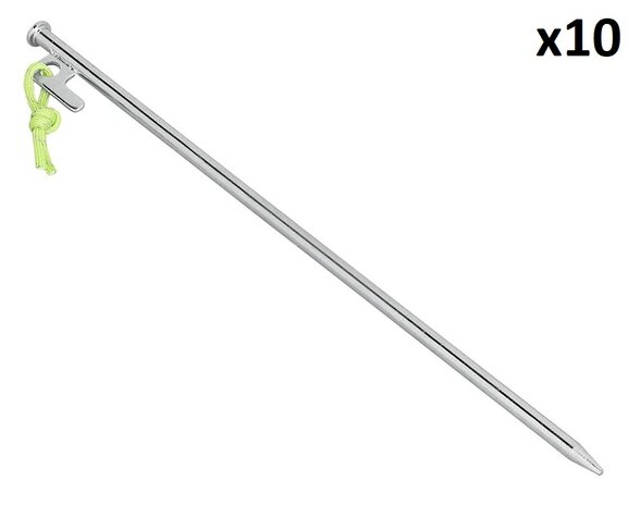 Felshering 40 cm aus verzinktem Stahl mit P-Haken Heavy Duty x10 Stuck
