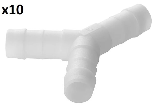 Y-Schlauchverbinder 12 mm x10 Stuck