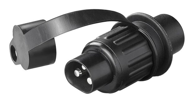 3-poliger Stecker aus PVC