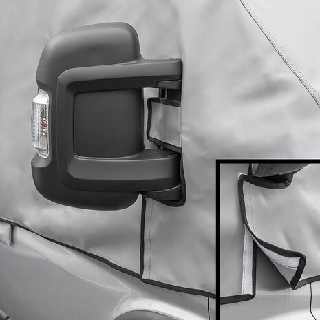 Fensterabdeckung grau fur Fiat Ducato X250 von 06-2006 bis 2014