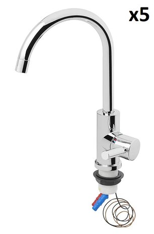 Mischarmatur Keramik Trend S R75 12V Durchmesser 33 mm Chrom x5 stuks