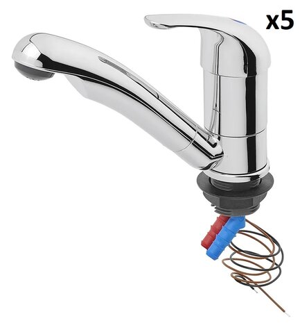 Keramik Einhebelmischer Carino 12V Durchmesser 33 mm Chrom x5 Stuck