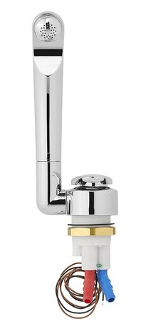 Keramik Einhebelmischer Samba Durchmesser 39 mm Chrom x5 Stuck