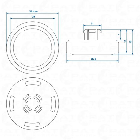 Winterhoff Reibbelage WS3000 ab 08/2002 – Set mit 2 Stuck