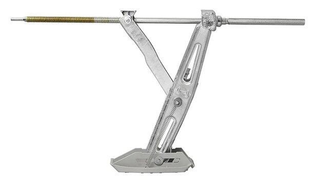 Caravan-Stutzecke 1000 kg 605 x 280 mm H: 470 mm inkl. Stabilisierungsfuß und verlangertem Ausdrehmechanismus