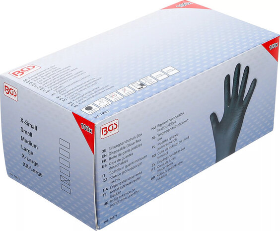 Einweghandschuh-Box Nitril mit extra Griffigkeit Gr. XL 100 St