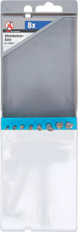 Steinbohrer-Satz 3 - 10 mm 8-tlg