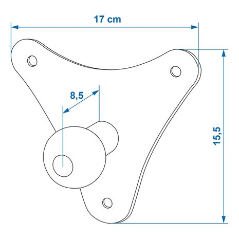 Wandhalterung fur Fahrradtrager