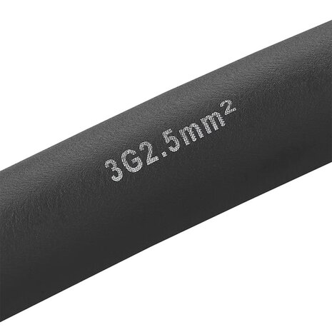 CEE-Set mit 20 m Verlangerungskabel 3x2,5 mm und 40 cm Adapterkabel von Schuko-Stecker auf CEE in