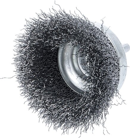 Topfburste Aufnahme 6 mm Stift Ø 75 mm
