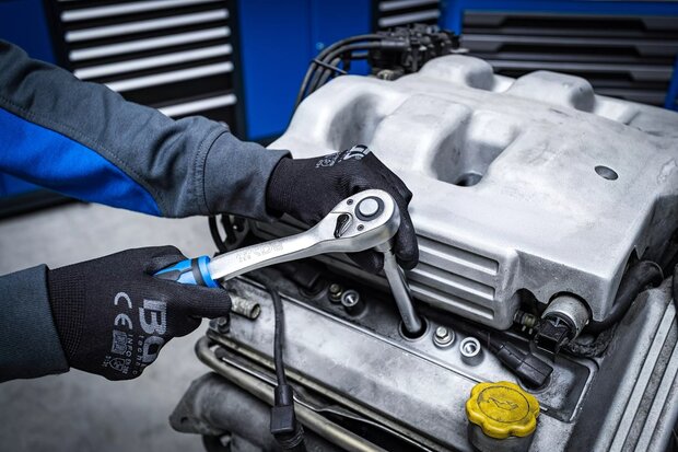 Steckschl&uuml;ssel-Satz Gear Lock Antrieb 6,3 mm (1/4) / 10 mm (3/8) / 12,5 mm (1/2) 192-tlg.