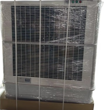Industrieller Au&szlig;en-Wasser-Luftkuhler Ventilator 120 Liter mit Radern