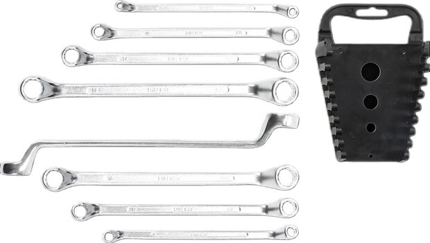Doppel-Ringschlussel-Satz gekropft SW 6 x 7 - 20 x 22 mm 8-tlg