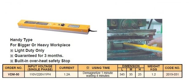 Entmagnetisierer 1,2A