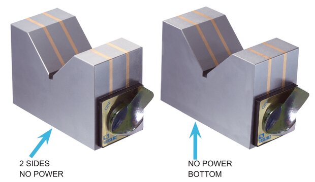 Magnetischer V-Block 8 mm - 34 mm