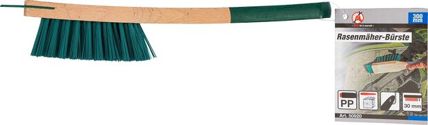 Rasenmaher-Burste mit Schaber