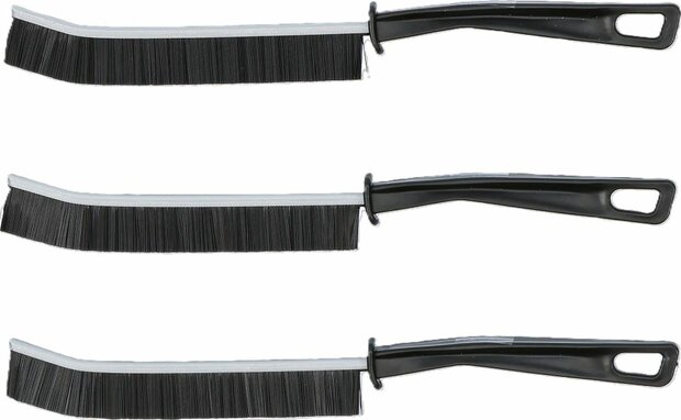 Hartborsten-Ecken-Reinigungsbursten-Satz 230 mm 3-tlg