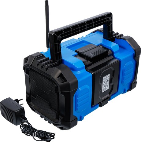 Akku-DAB Radio Hybrid 18 V und 230 V ohne Akku