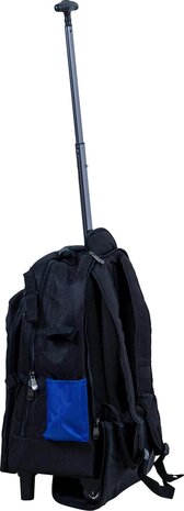 Werkzeugrucksack mit Teleskopgriff fahrbar 66-tlg