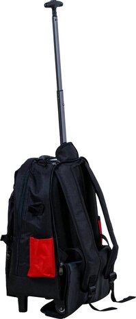 VDE-Werkzeugrucksack mit Teleskopgriff fahrbar 27-tlg