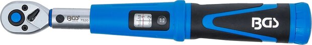Drehmomentschlussel Abtrieb Au&szlig;envierkant 6,3 mm (1/4) 1 - 5 Nm