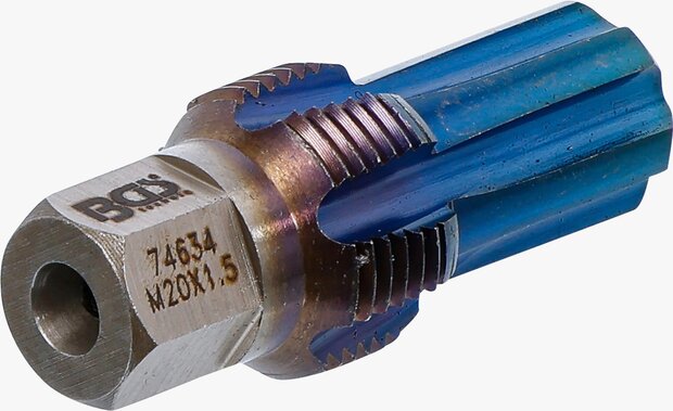Gewindeschneider mit Fuhrungsbolzen fur Sensoren M20 x 1,5