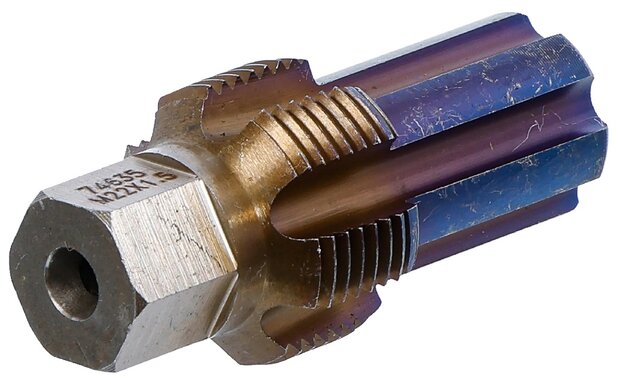 Gewindeschneider mit Fuhrungsbolzen fur Sensoren M22 x 1,5
