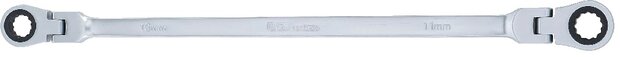 Doppel-Ratschen-Gelenkschlussel SW 10 x 11 mm