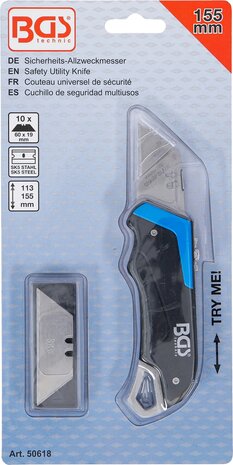 Sicherheits-Universalmesser 155 mm