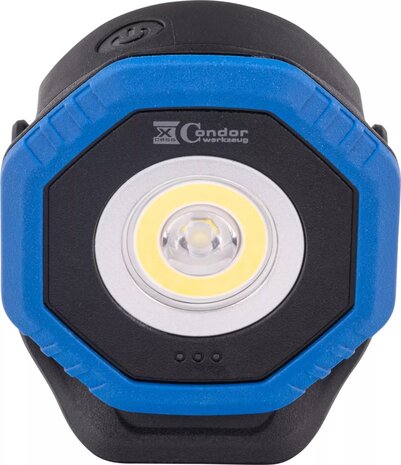 Taschen-Flutlichtstrahler mit kabelloser Ladefunktion, COB-LED Twin Beam 2-in-1