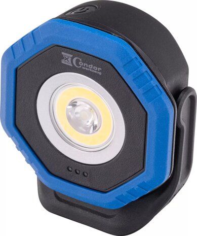 Taschen-Flutlichtstrahler mit kabelloser Ladefunktion, COB-LED Twin Beam 2-in-1