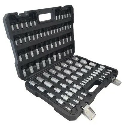 Torx-Steckschlusselsatz 1/4 + 3/8 + 1/2 101-teilig