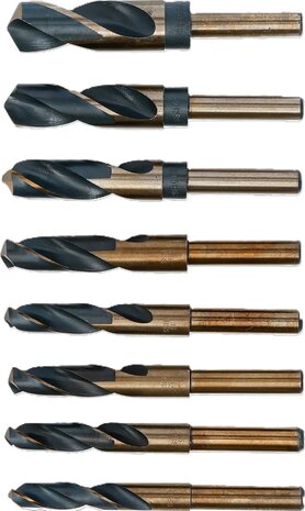 HSS-Bohrer-Satz 14 - 25,5 mm 8-tlg