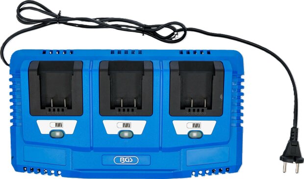 Mehrfach-Ladegerat 3 x 2,5 A 18 V
