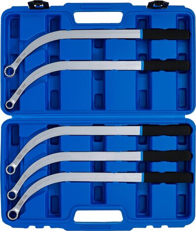 Spannrollenschl&uuml;ssel-Satz Zw&ouml;lfkant SW 13 - 19 mm