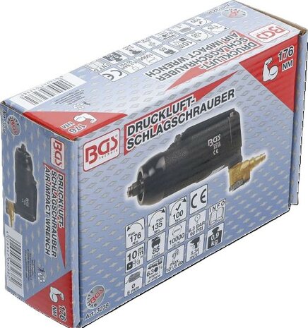 Druckluft-Schlagschrauber 10 mm (3/8) Butterfly 135 Nm