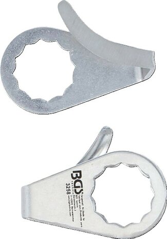 Ersatzmesser, halbrund f&uuml;r Art. 3218 2 x 36 mm 2-tlg
