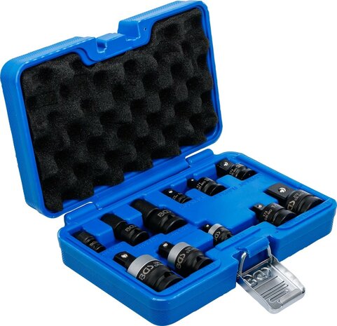 Kraft-Adapter- und Kraft-Kugelgelenk-Satz (1/4), (3/8), (1/2) 11-tlg