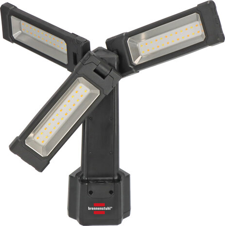 Wiederaufladbarer LED-Baustrahler mit Stativ, 2500 lm, IP65
