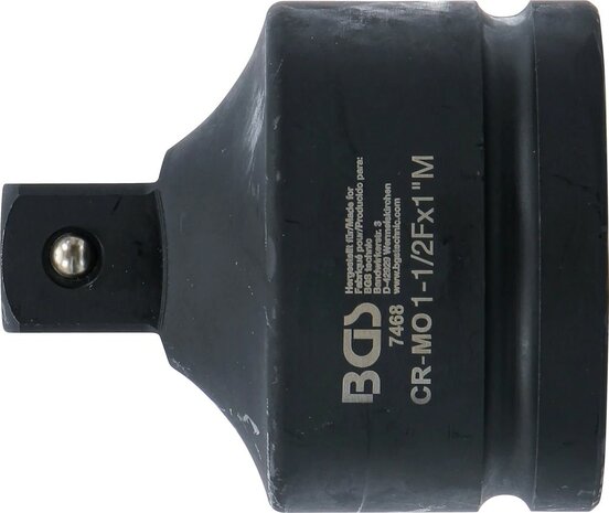 Kraft-Steckschlussel-Adapter Innenvierkant 38mm (1 1/2) - Au&szlig;envierkant 25mm (1)