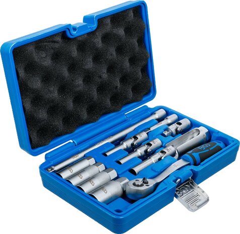 Gluh- und Zundkerzen-Werkzeug-Satz Antrieb Innenvierkant 10 mm (3/8) 12-tlg
