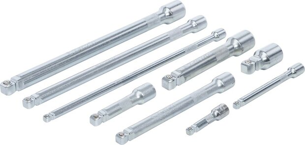 Kippverl&auml;ngerungs-Satz 6,3 mm (1/4), 10 mm (3/8), 12,5 mm (1/2) 9-tlg