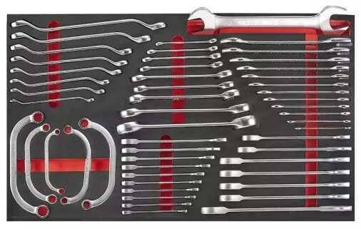 Jumbo Black Edition Werkzeugwagen mit 8 Schubladen und 607-teiligem Werkzeugsatz