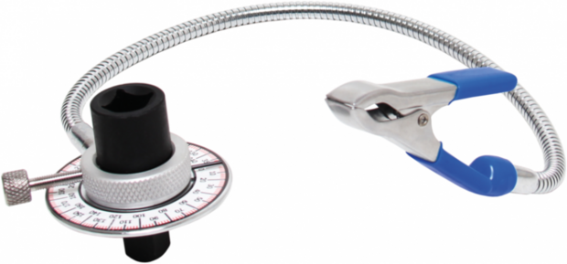 Drehwinkel-Messgerät mit Cliparm Antrieb Innenvierkant 12,5 mm (1/2)