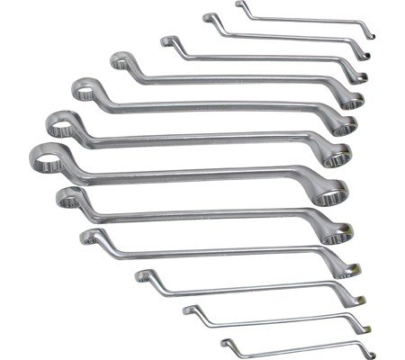 Doppel-Ringschlüssel-Satz gekröpft SW 6 - 32 mm 12-tlg